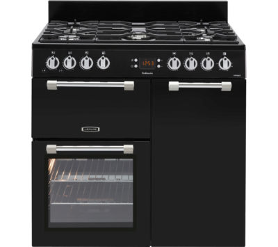 LEISURE Cookmaster CK90G232K Gas Range Cooker - Black & Chrome LEISURE Cookmaster CK90G232K Gas Range Cooker - Black & Chrome